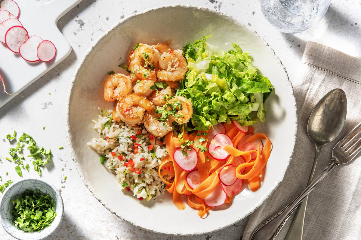 Prawn Poke Bowl