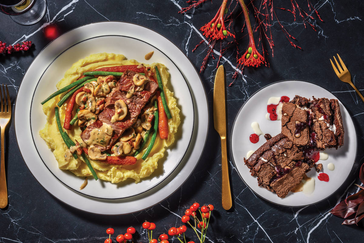 Premium Sirloin Tip & Creamy Mash for Dinner