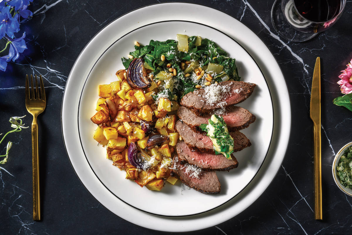 Premium Sirloin & Truffle Veggies