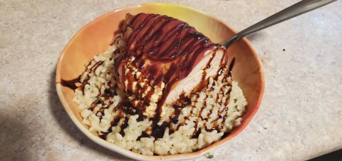 Balsamic Prosciutto Wrapped Chicken