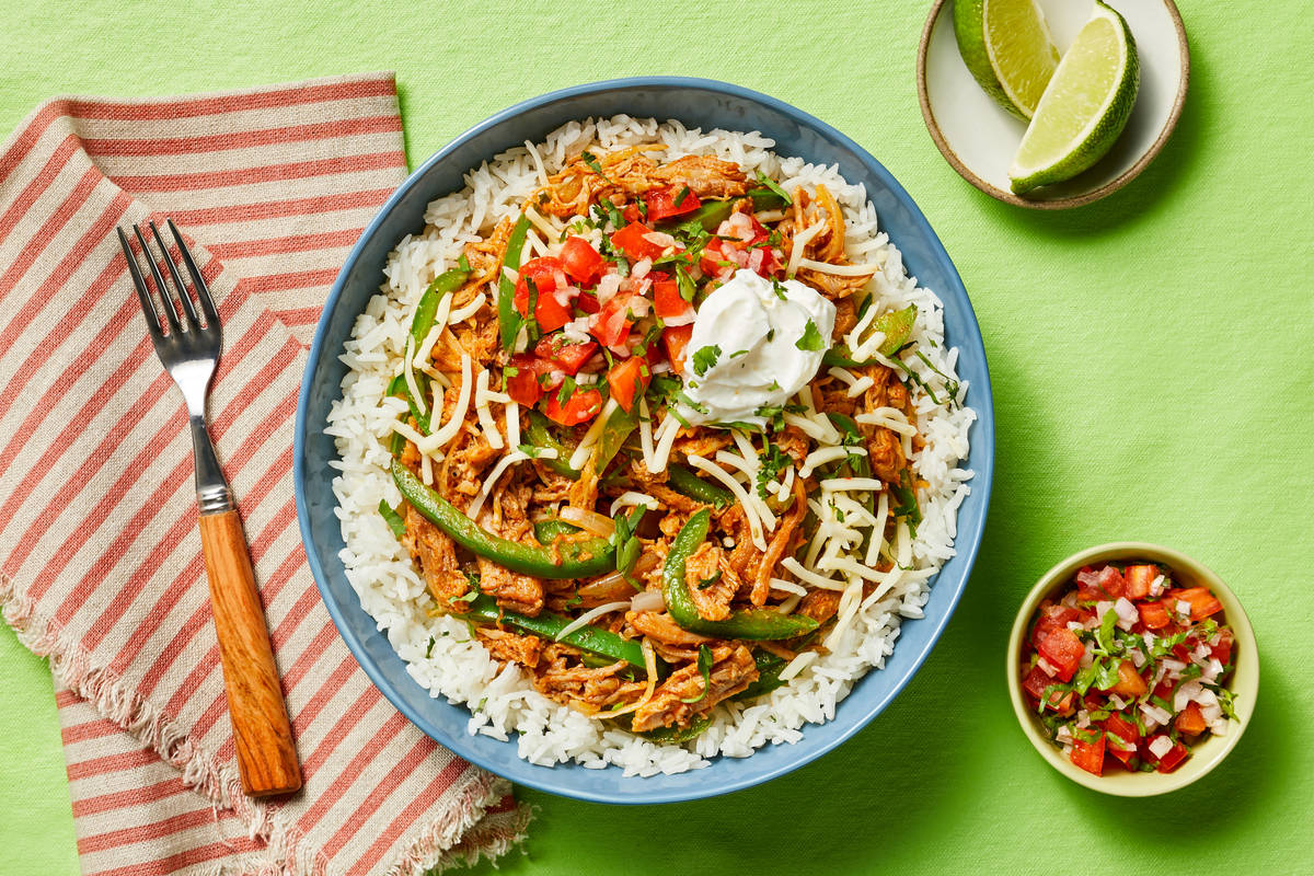 Pulled Pork Fiesta Bowls