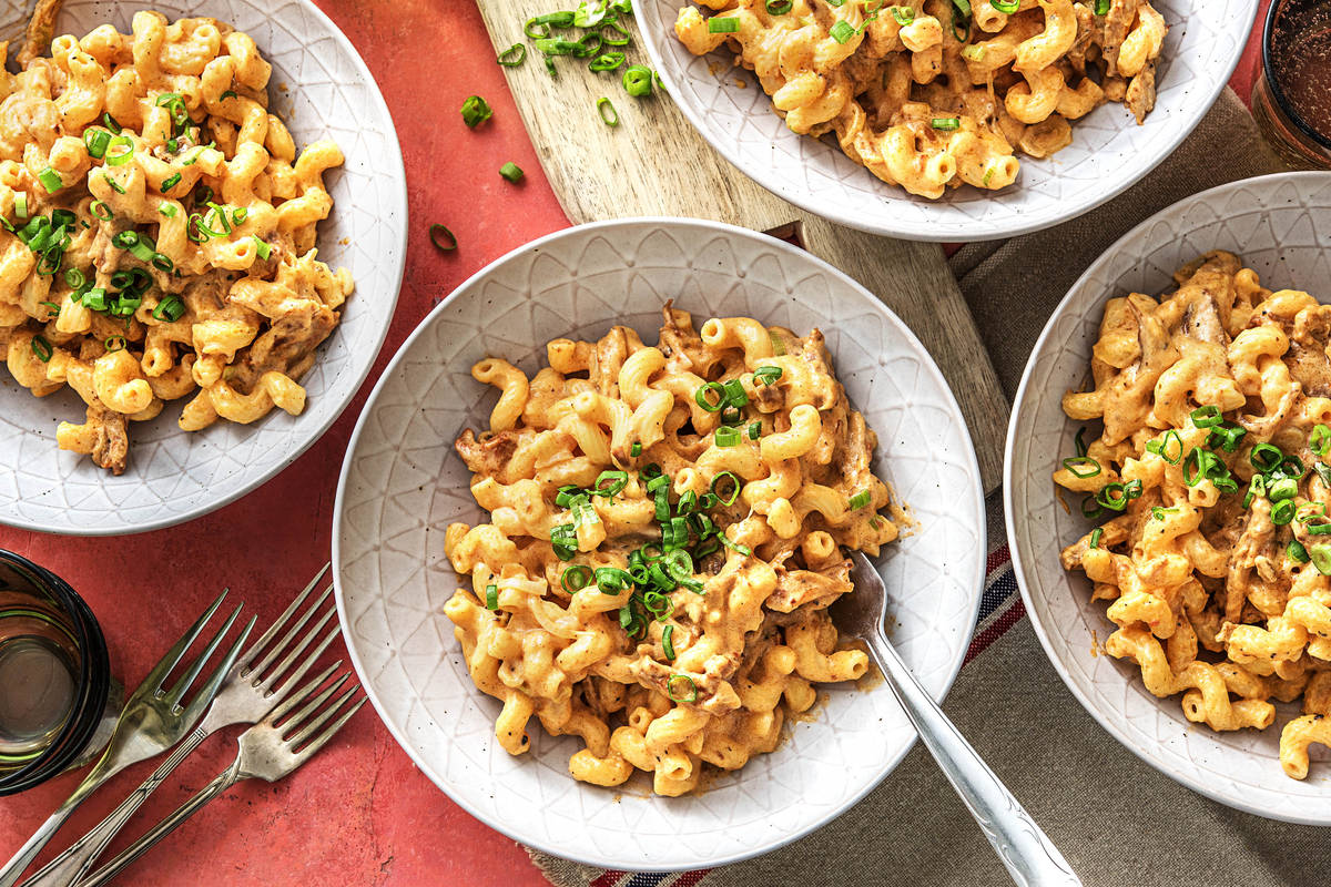 Pulled Pork Mac 'N' Cheese