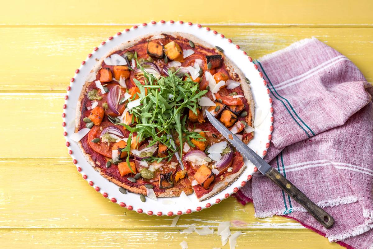 Pumpkin Pesto Pizza