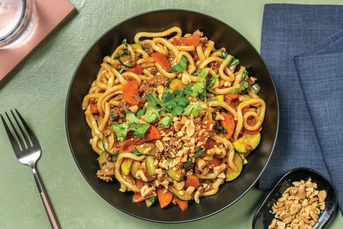 Quick Char Siu Pork Noodles