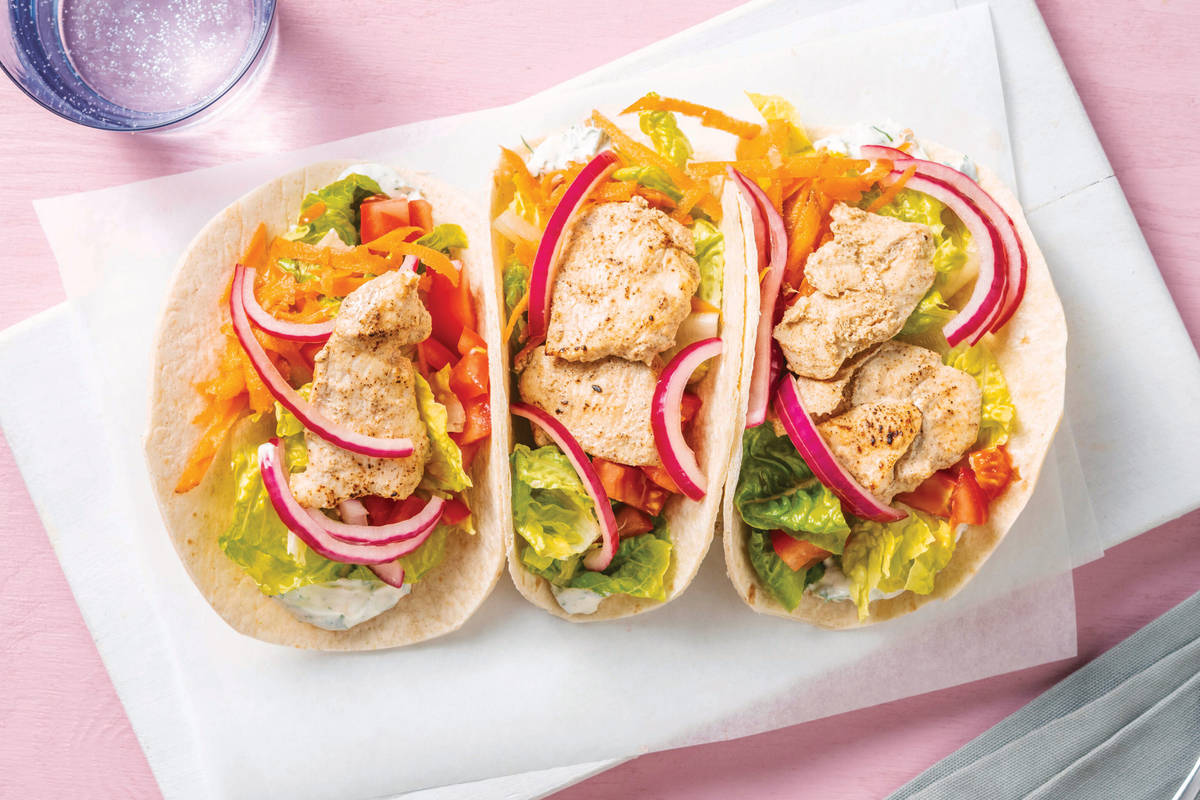 Chermoula Chicken Tacos