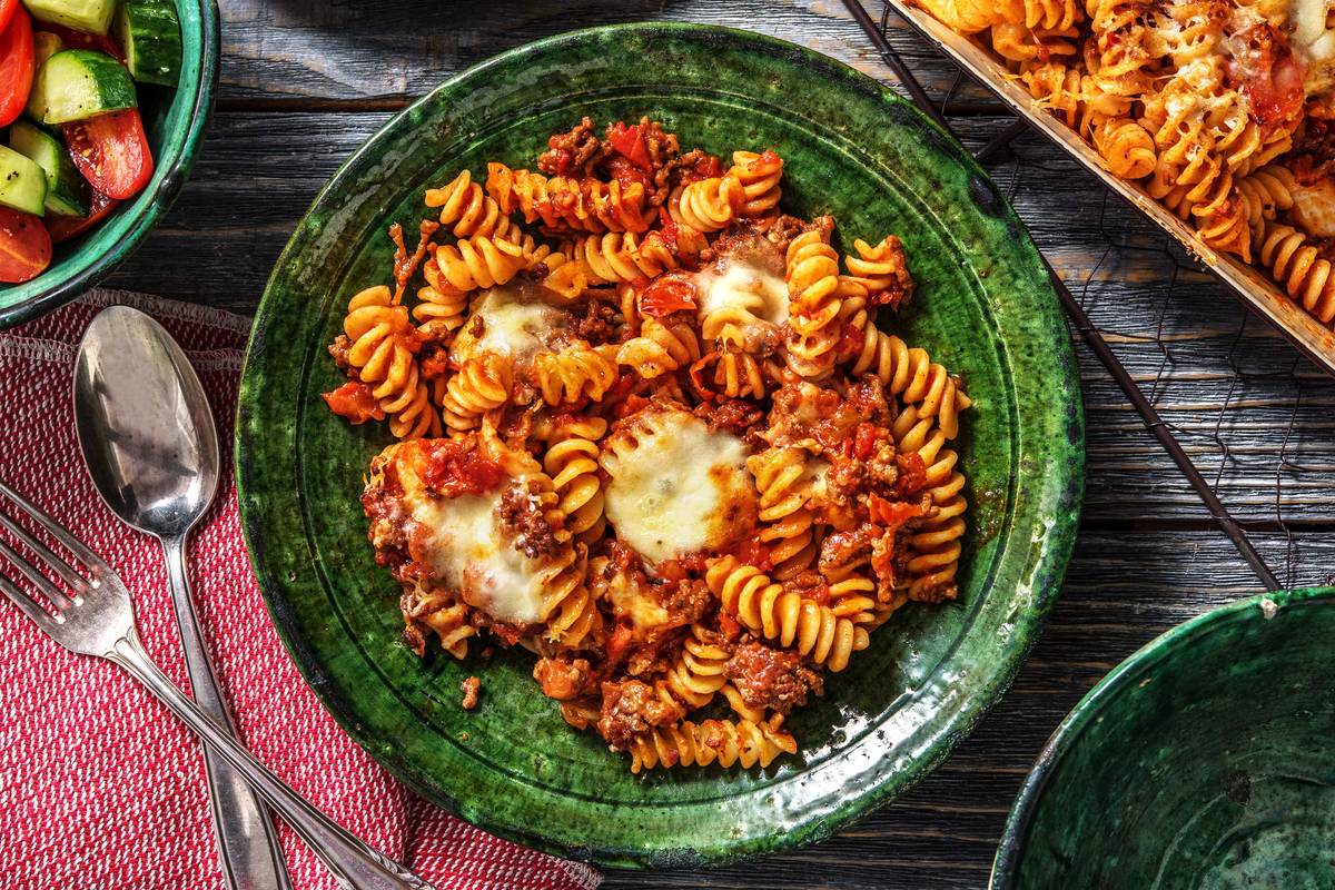 Quick Fusili Beef Ragu