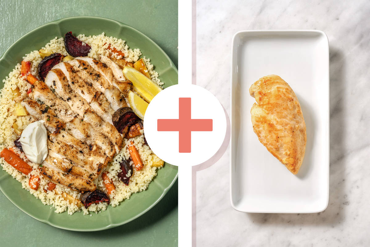 Double Garlic & Herb Chicken