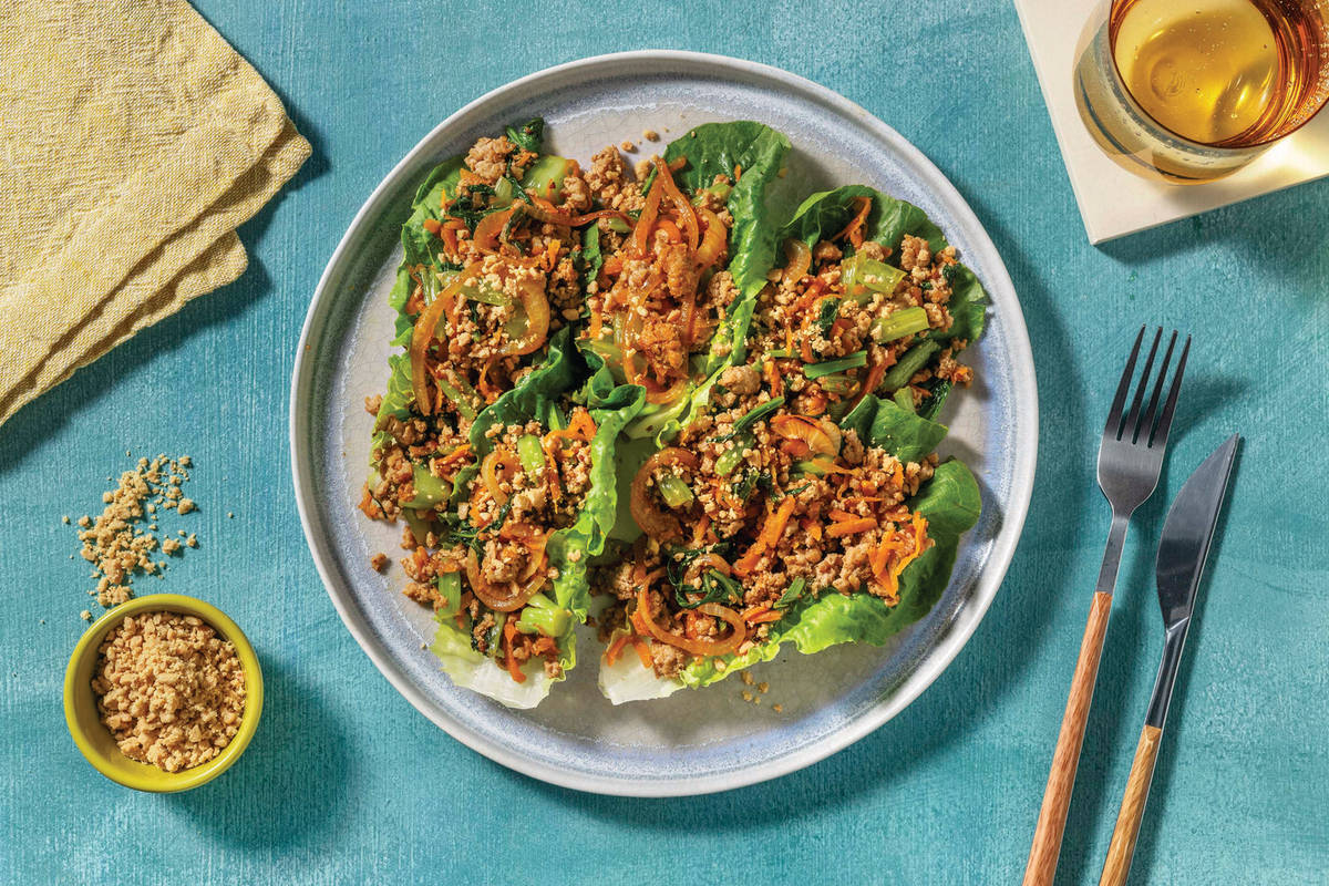 Quick Garlic & Ssamjang Pork