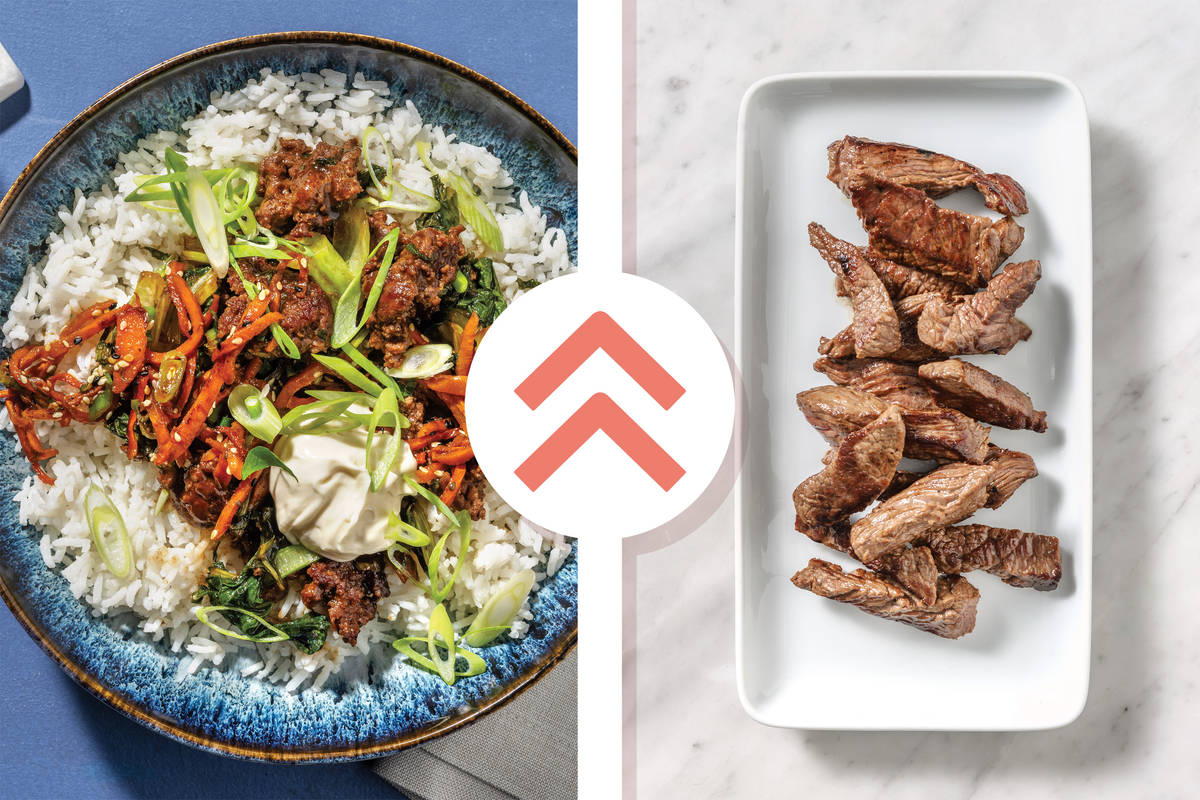 Korean-Style Beef Strip Bulgogi Rice Bowl