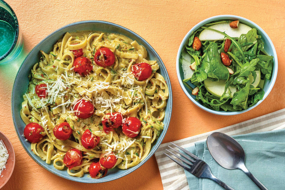 Pesto & Cherry Tomato Pasta