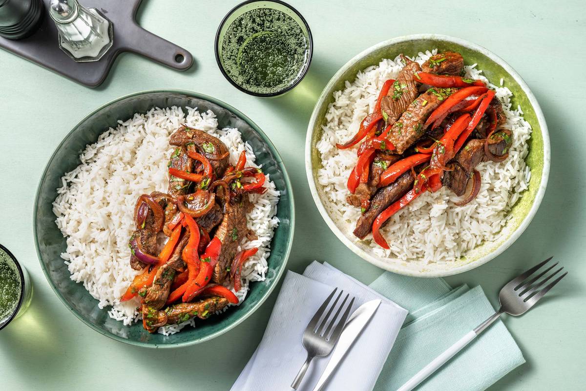 Quick & Sticky Beef