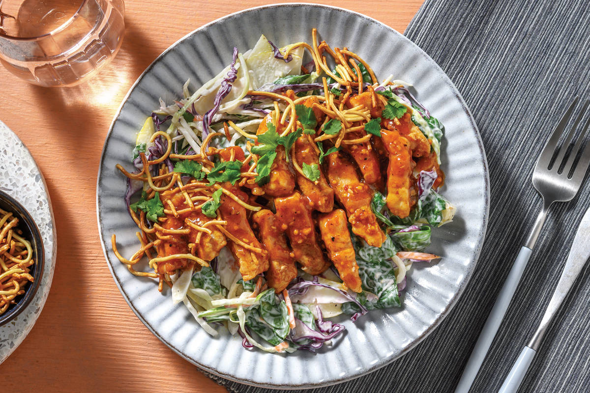 Sweet Chilli Pork & Crunchy Noodles