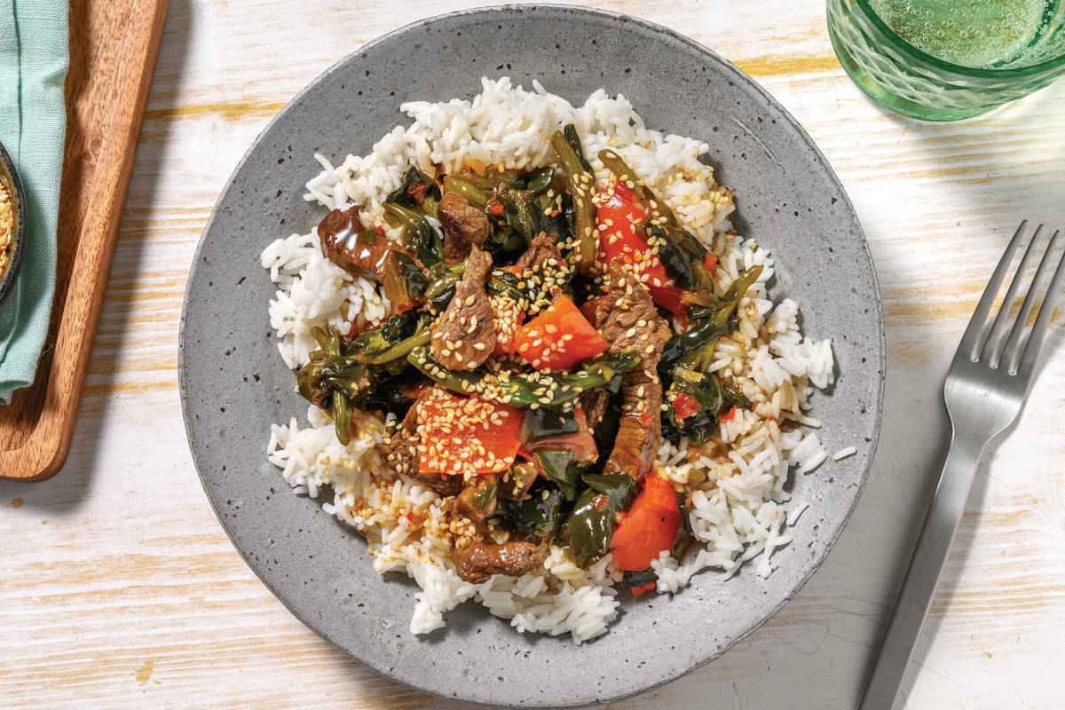 Quick Cantonese Beef Stir-Fry
