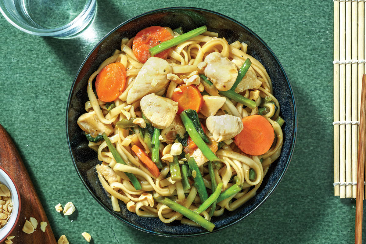 Quick Teriyaki Chicken Noodles