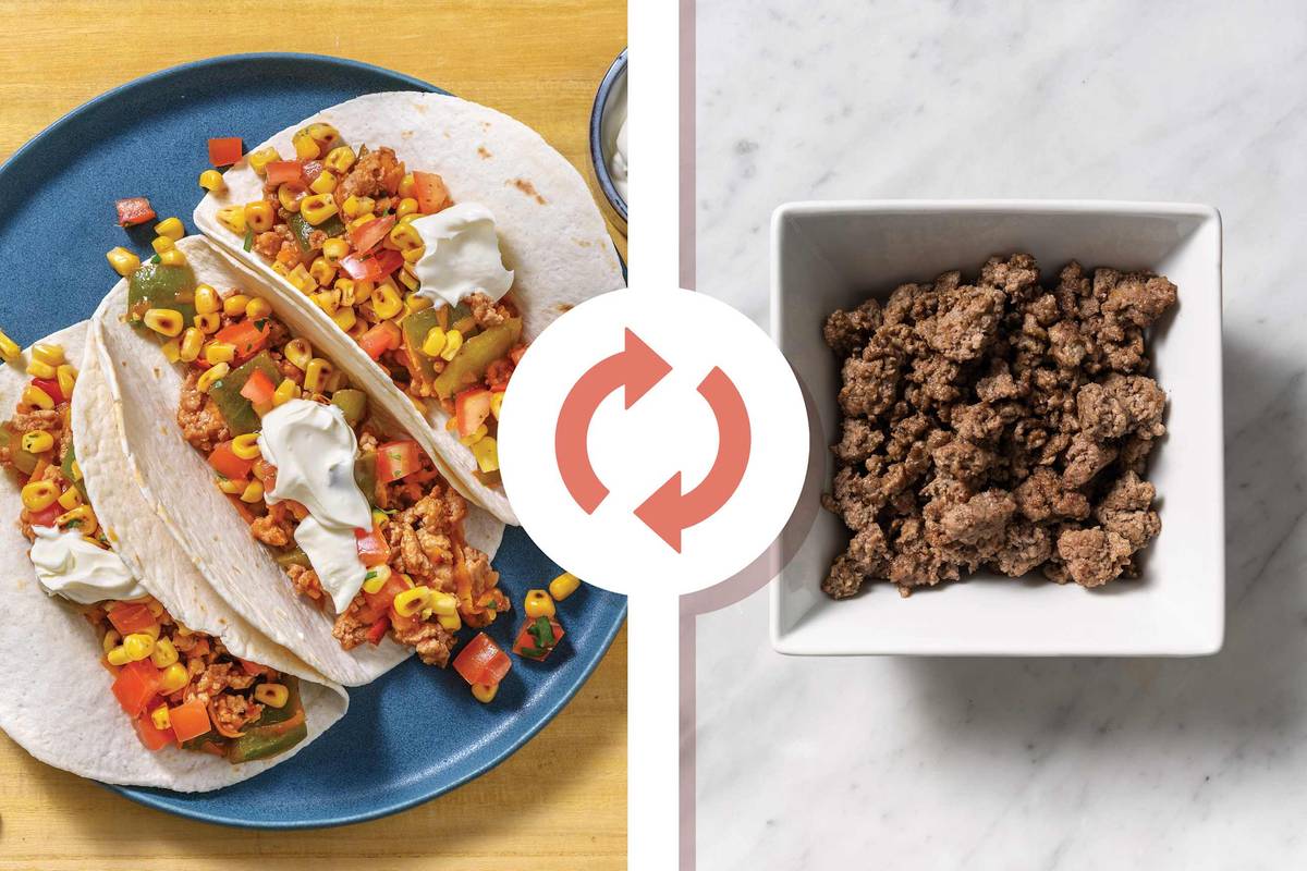 Quick Tex-Mex Beef Tacos