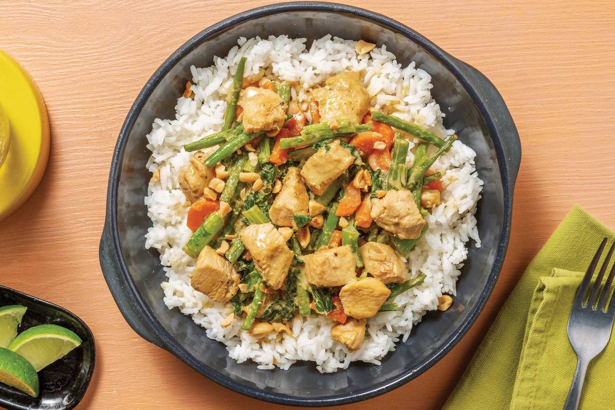 Quick Thai Green Chicken Curry