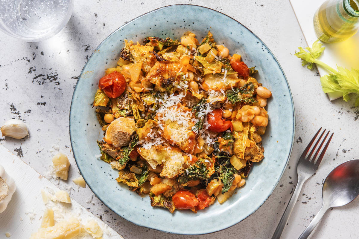 Toscaanse groentestoof met boerenkool