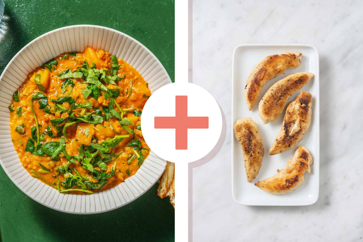 Cozy Daal-Style Coconut Lentil and Chicken Stew