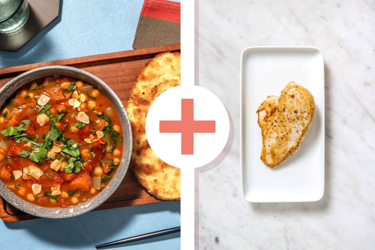 Persian-Inspired Chickpea, Carrot and Chicken Stew