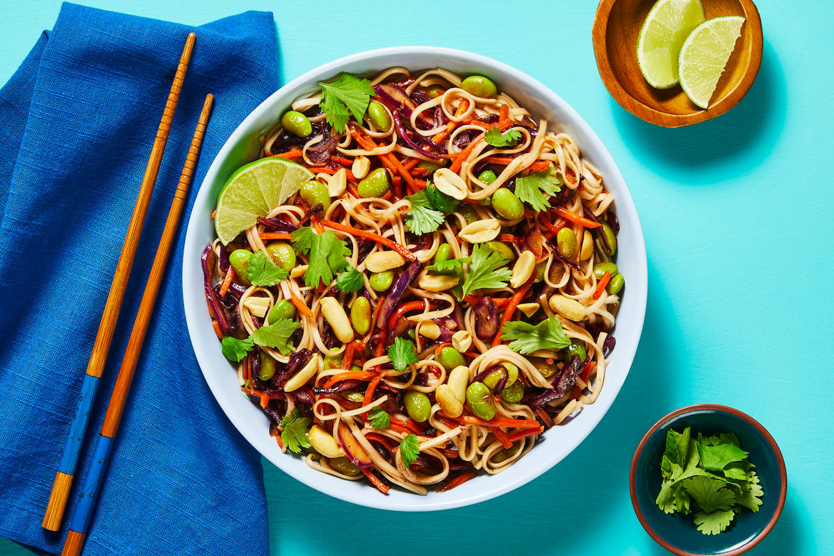 Rainbow Thai Noodle Toss