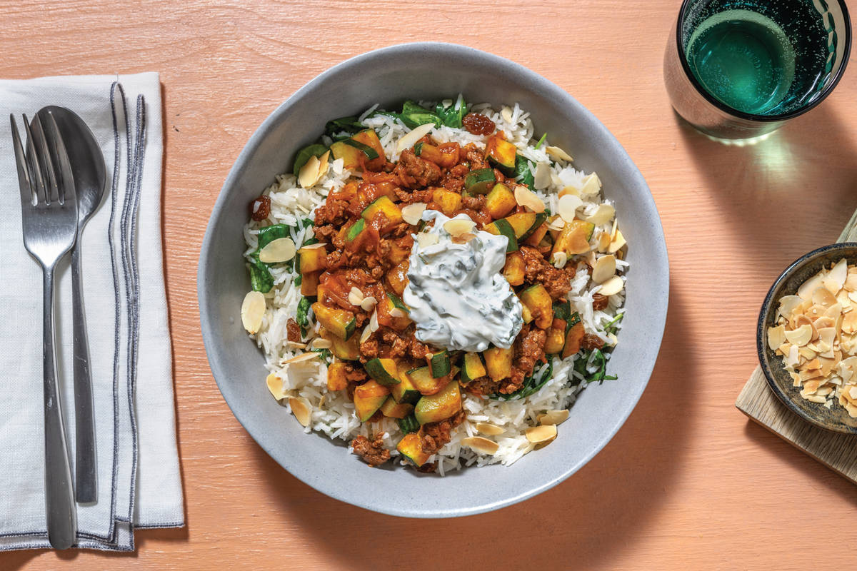 Ras El Hanout Lamb Bowl