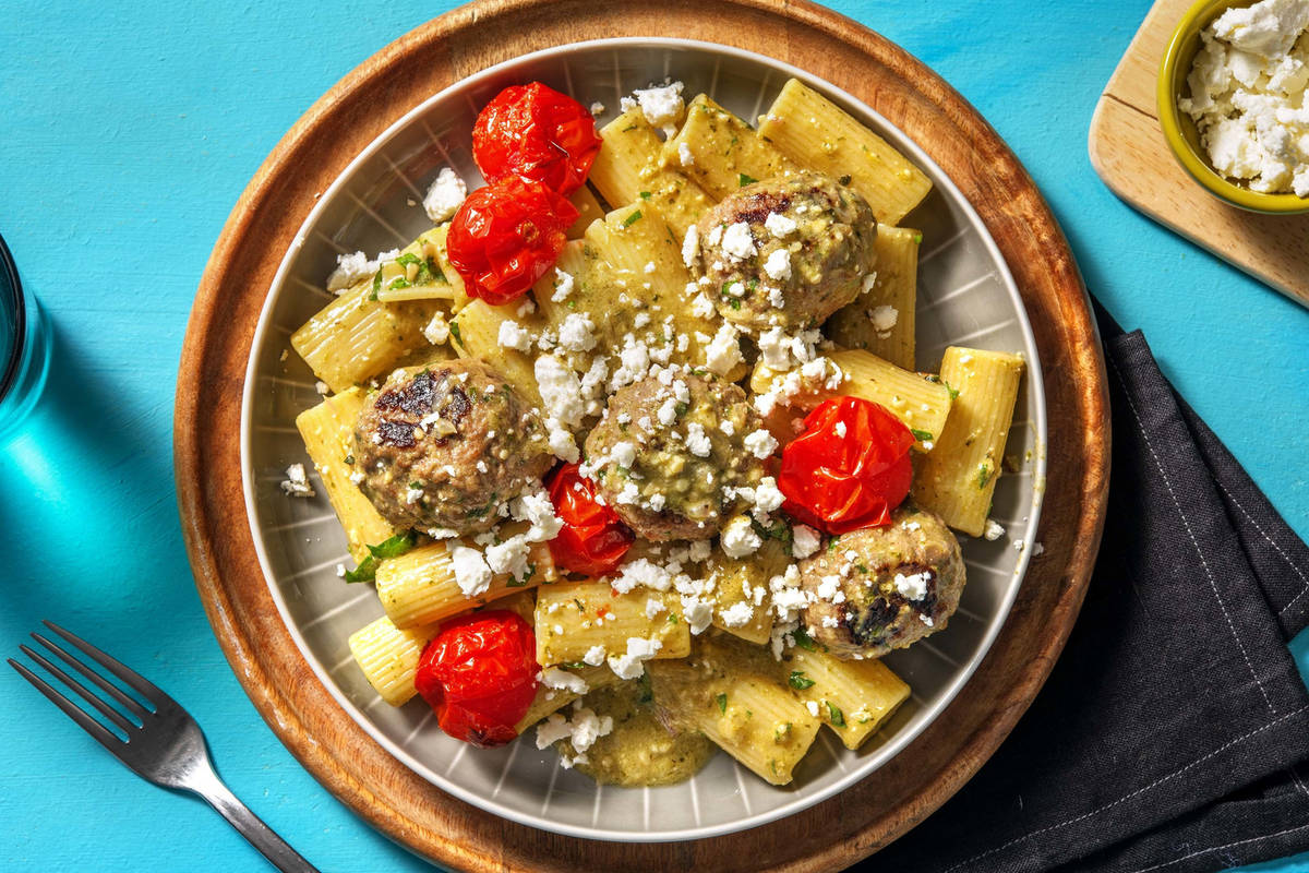 Rigatoni Lamb Verde