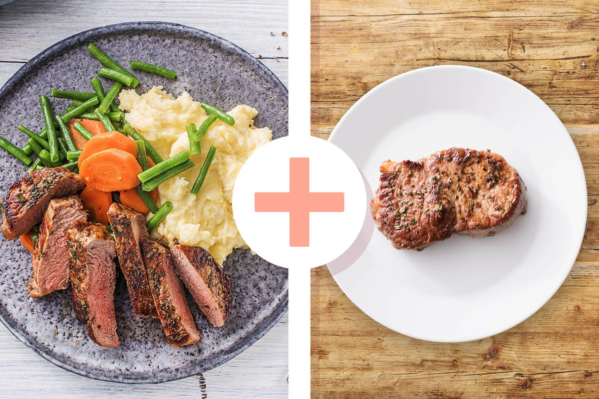 Saftiges Hüftsteak vom Rind