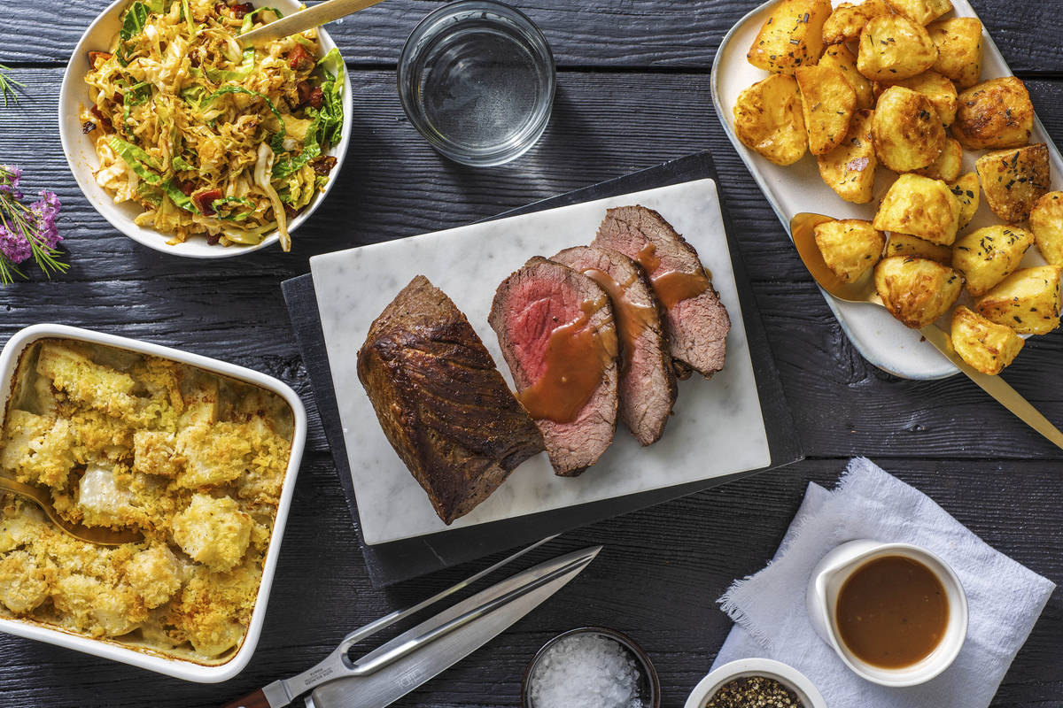 Roast Beef and Redcurrant Gravy
