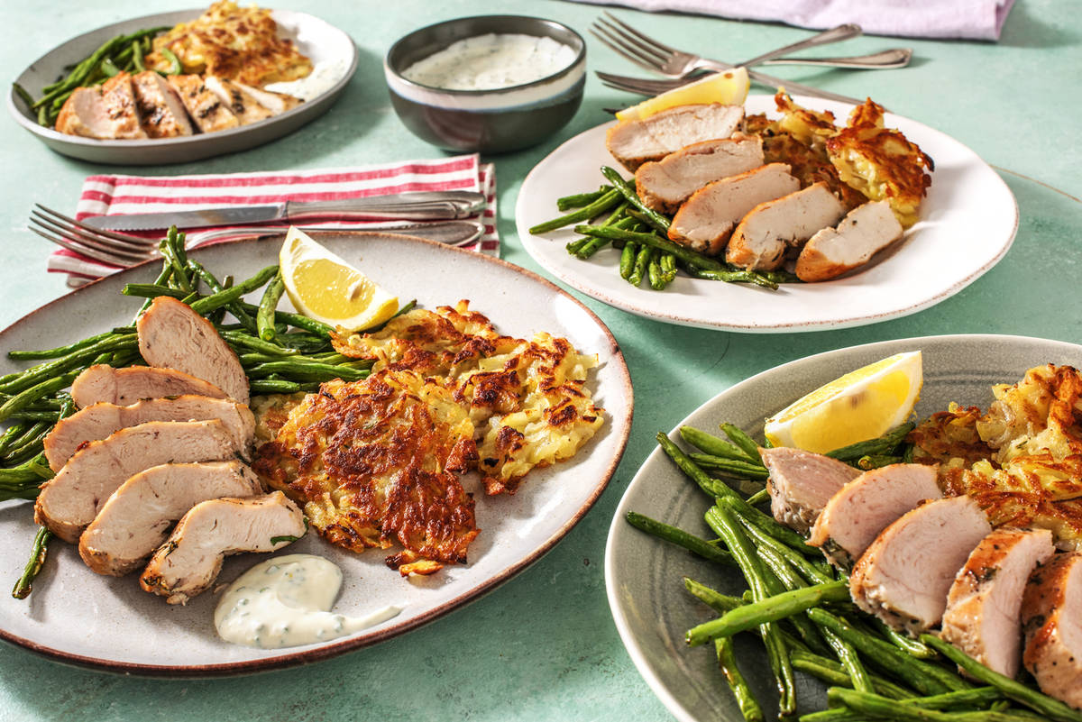 Poulet rôti au thym