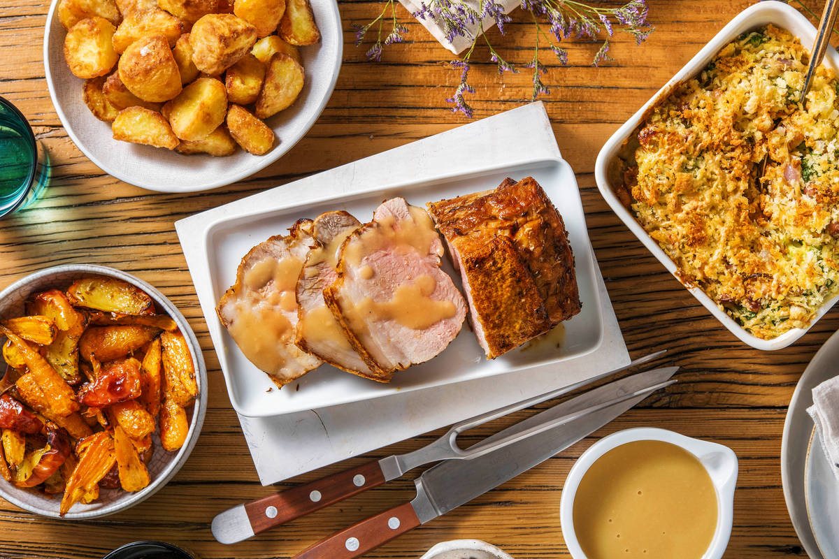Roasted Cumin Pork and Gravy