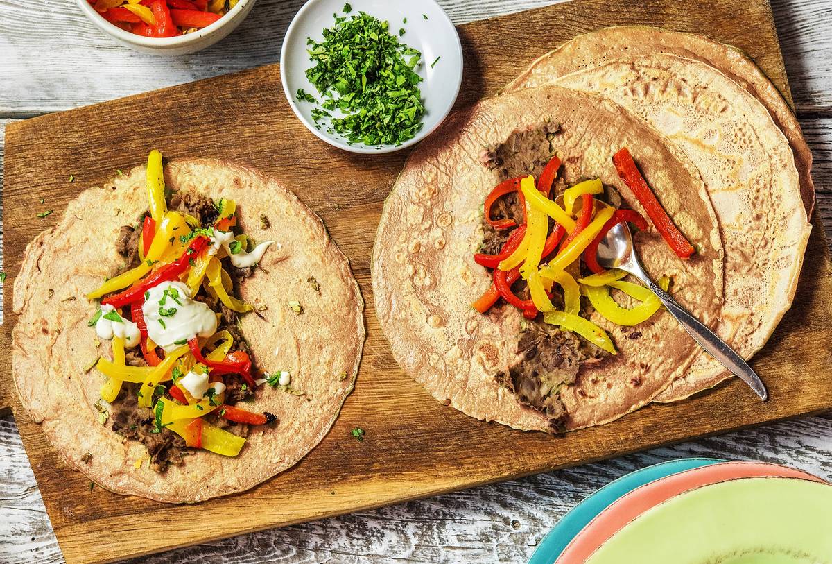Roasted Pepper Fajitas