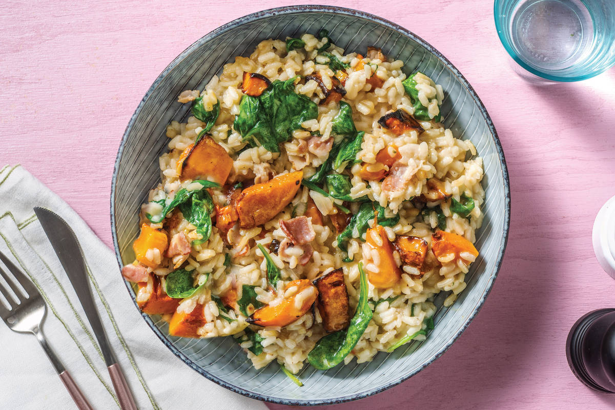 Bacon & Butternut Risotto