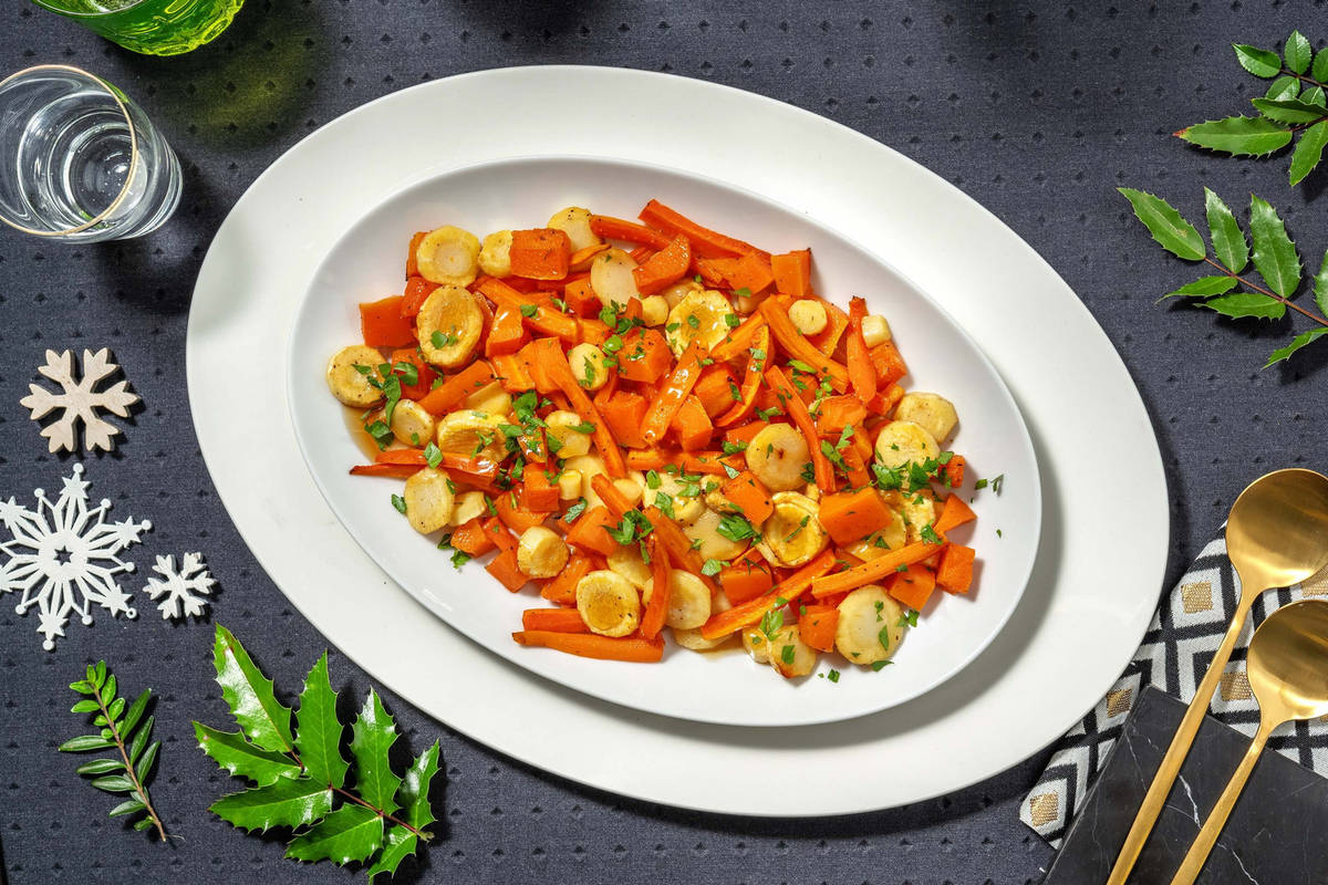 Macédoine de légumes rôtis