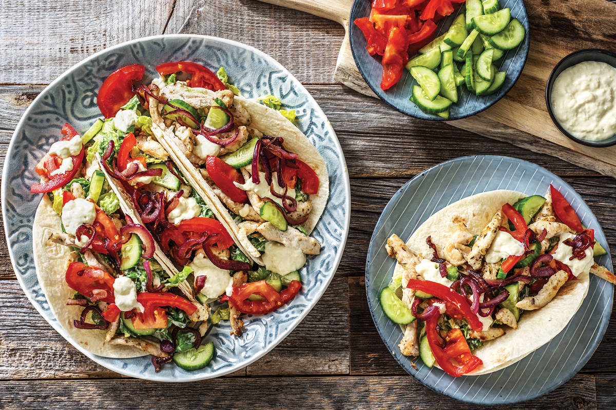 Rustic Italian Chicken Tacos