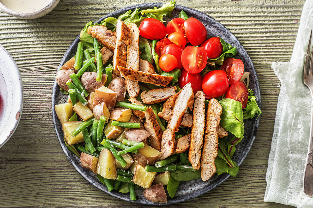 Cajun Turkey Chopped Salad