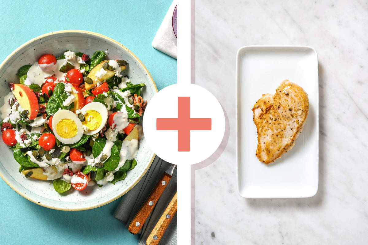 Carb Smart Chicken Cobb Salad