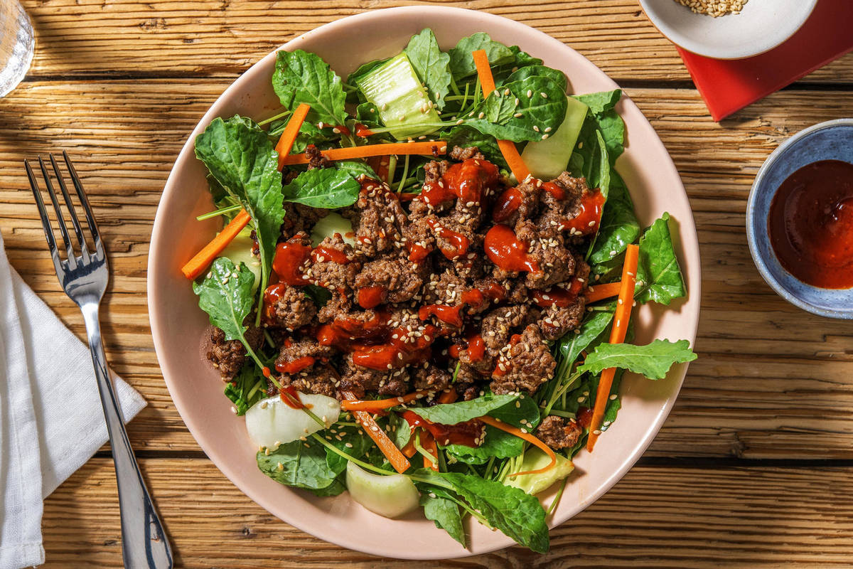 Korean Style Beef Salad