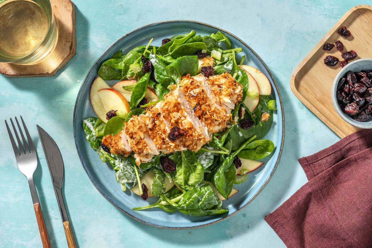 Cal Smart Almond Crusted Turkey Salad