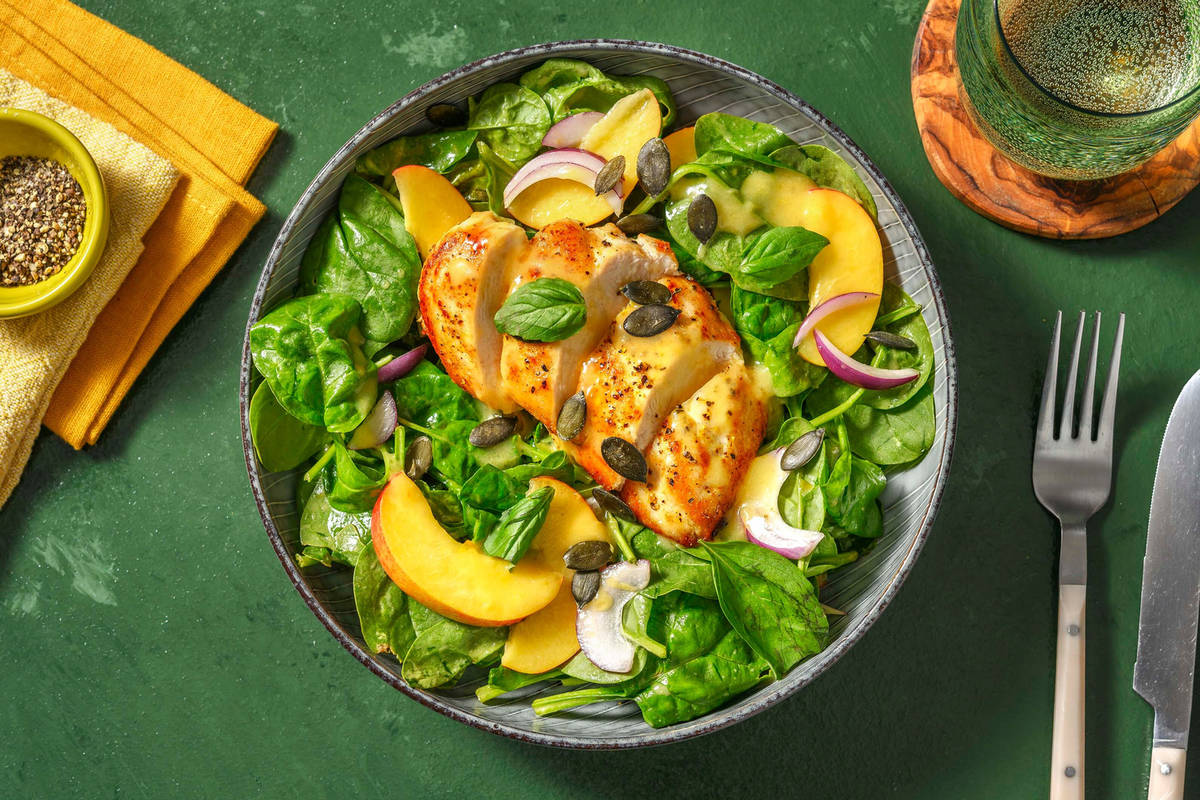 Chicken and Nectarine Summer Salad