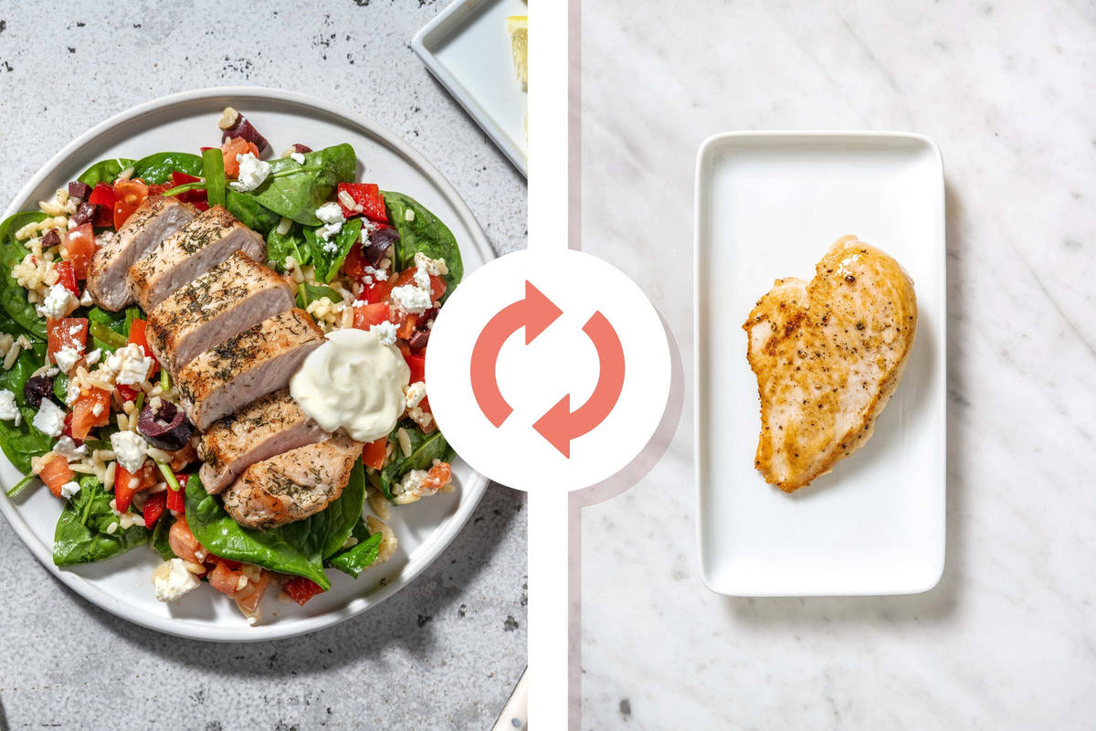 Smart Chicken Souvlaki-Style Salad Recipe HelloFresh