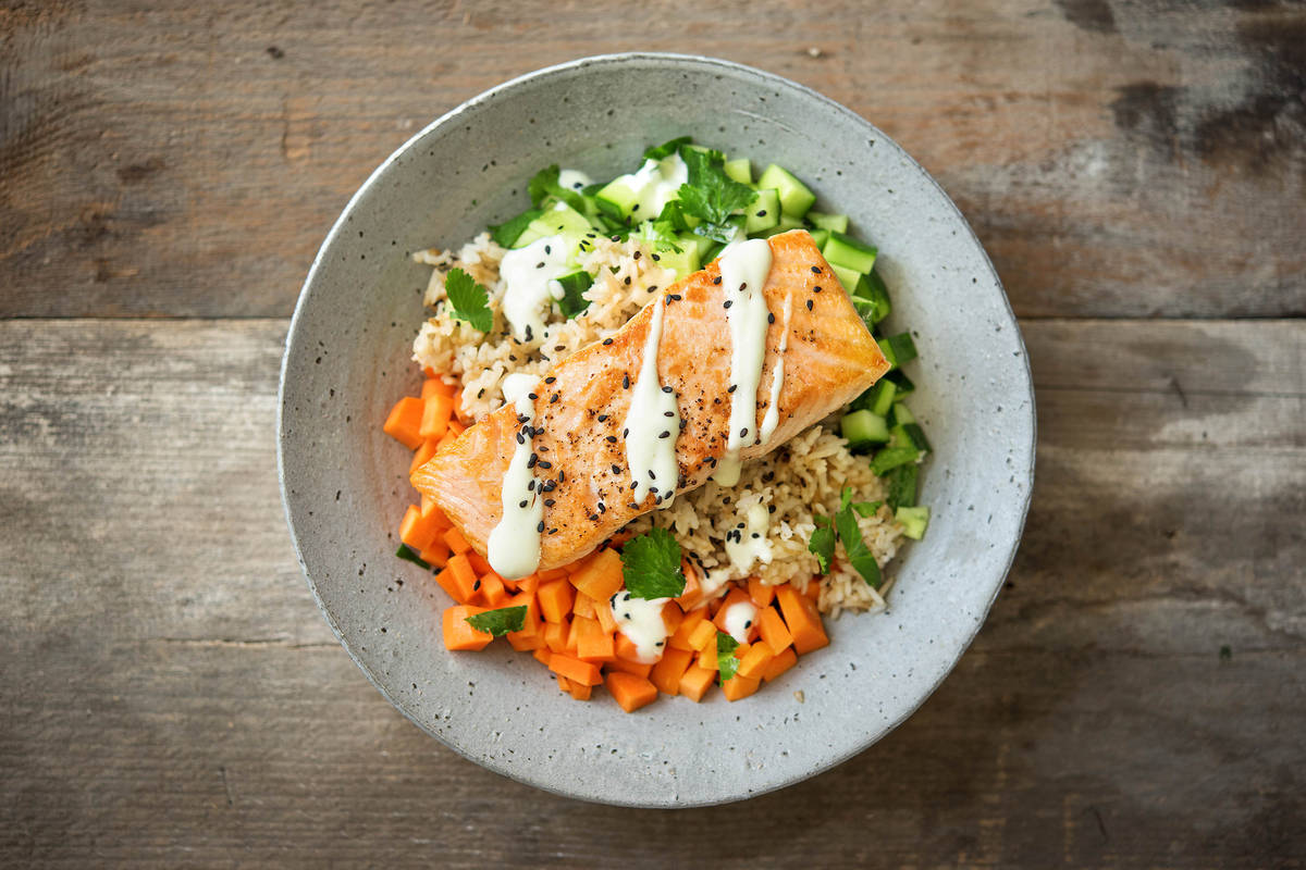 Salmon Sushi Bowl
