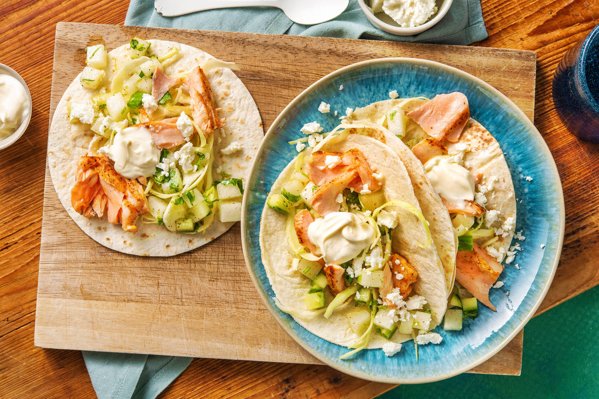 Salmon Tacos