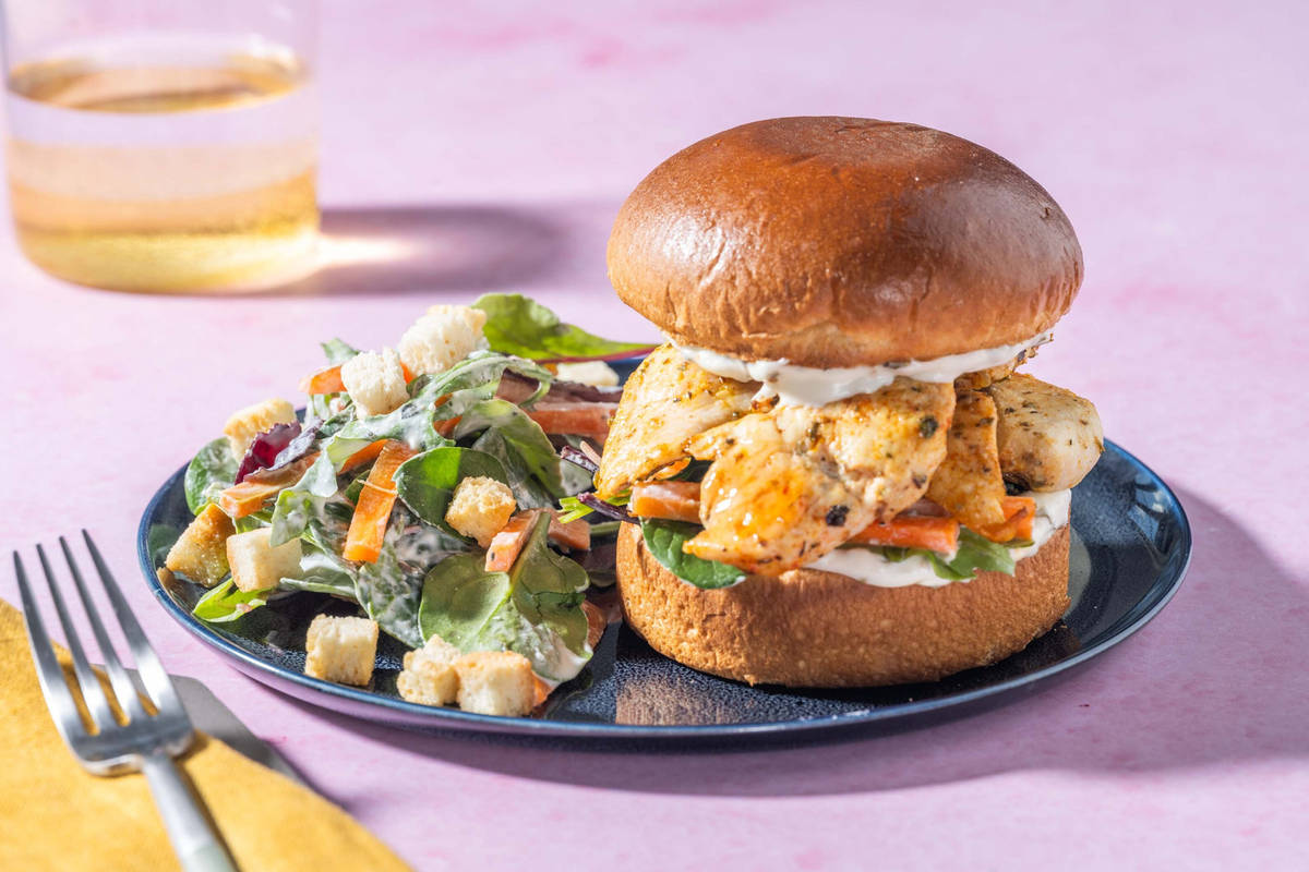 Sweet Chili Tofu Sandwiches