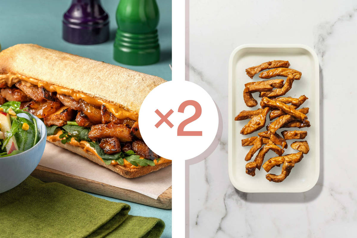 Curried Veggie Sandwich