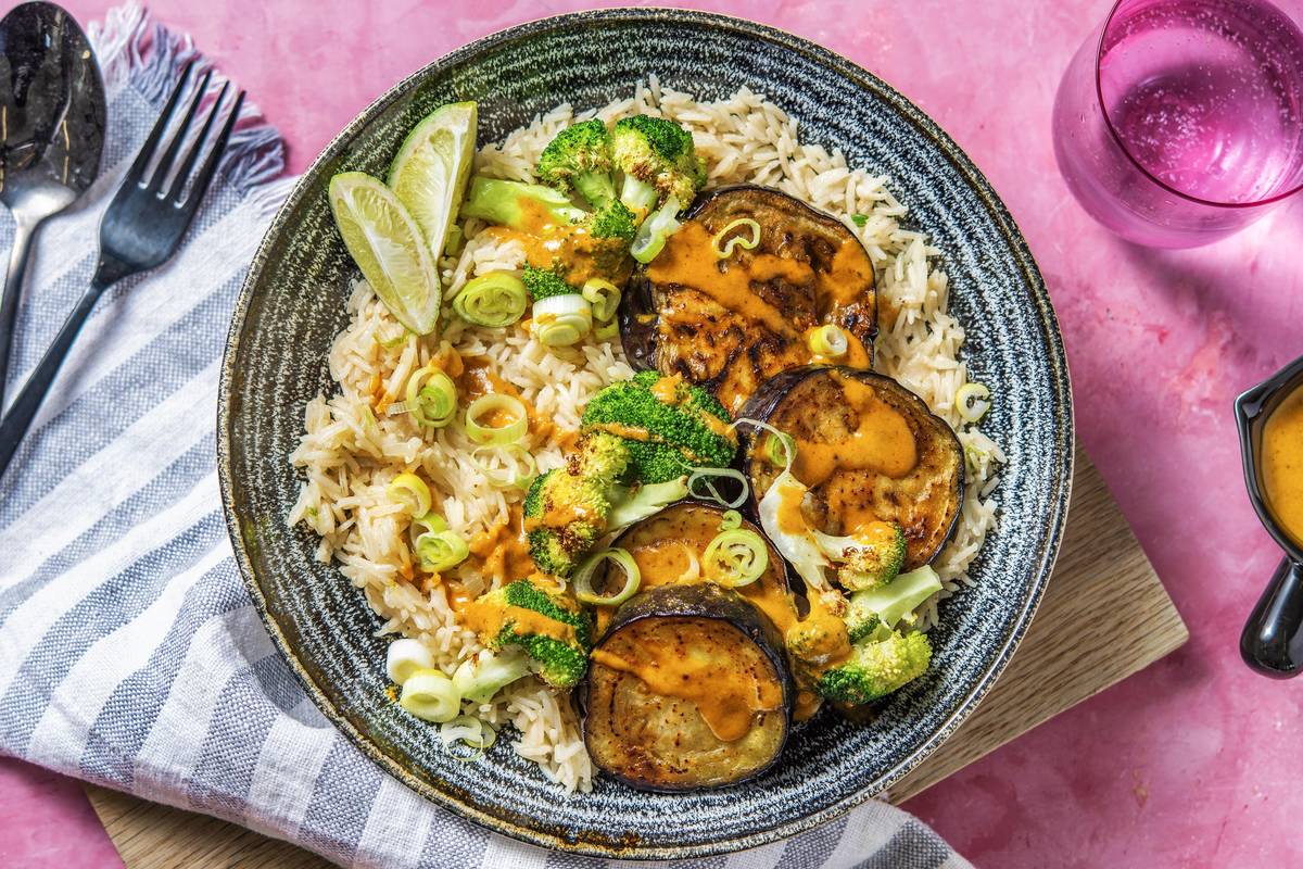 Satay Aubergine