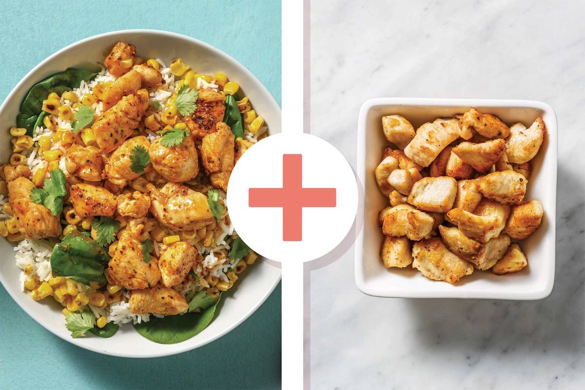 Double Saucy Lemon Pepper Chicken