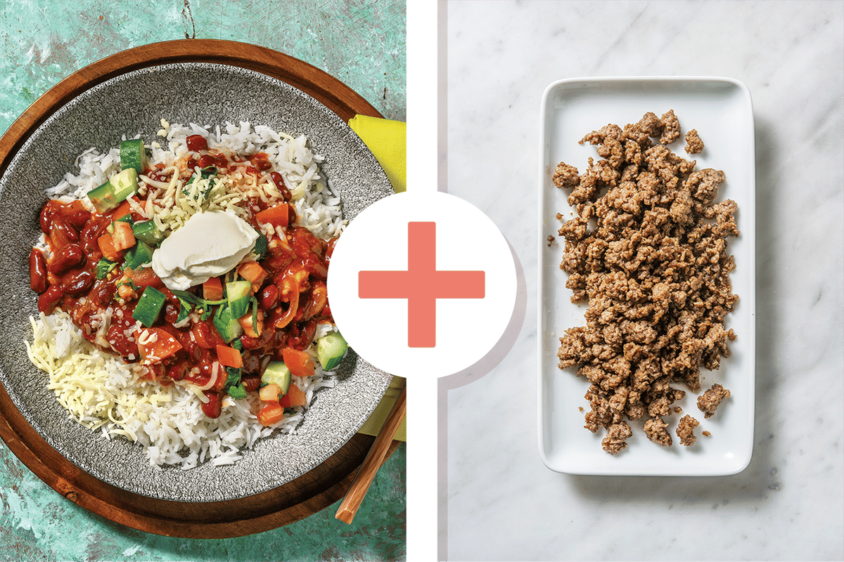 Louisiana Beef & Bean Burrito Bowl