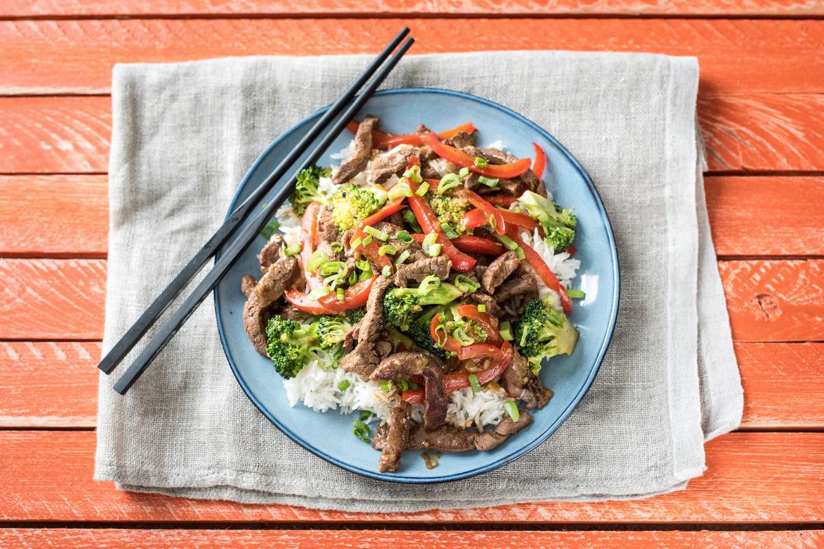 Saucy Mongolian Beef