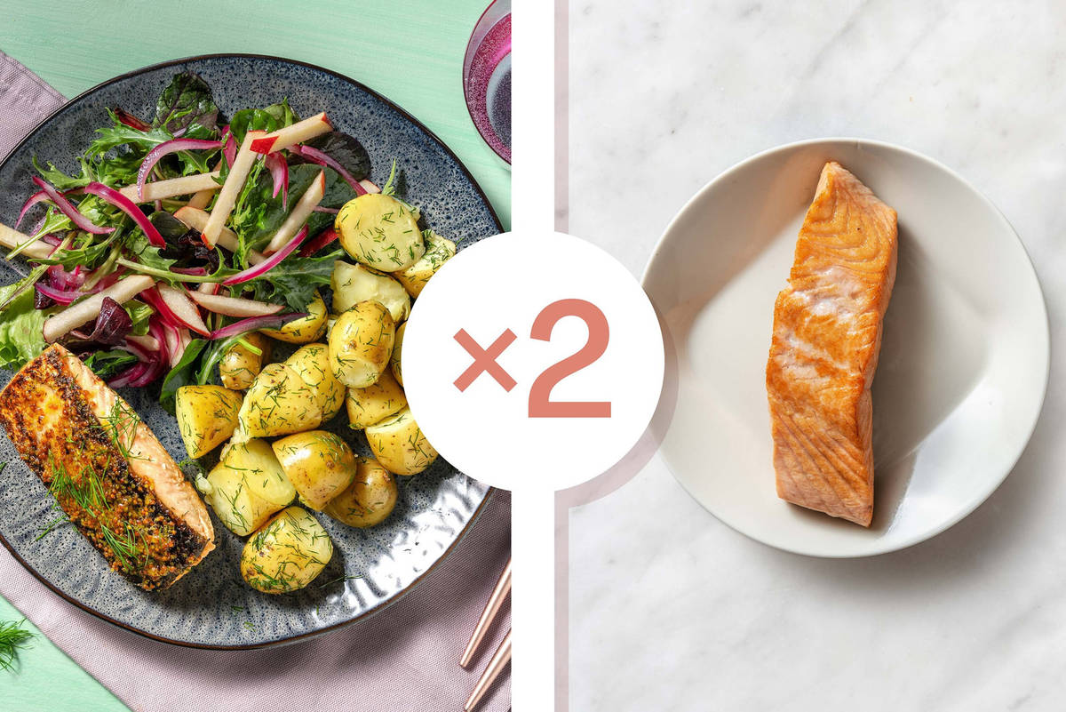 Scandi-Style Double Salmon