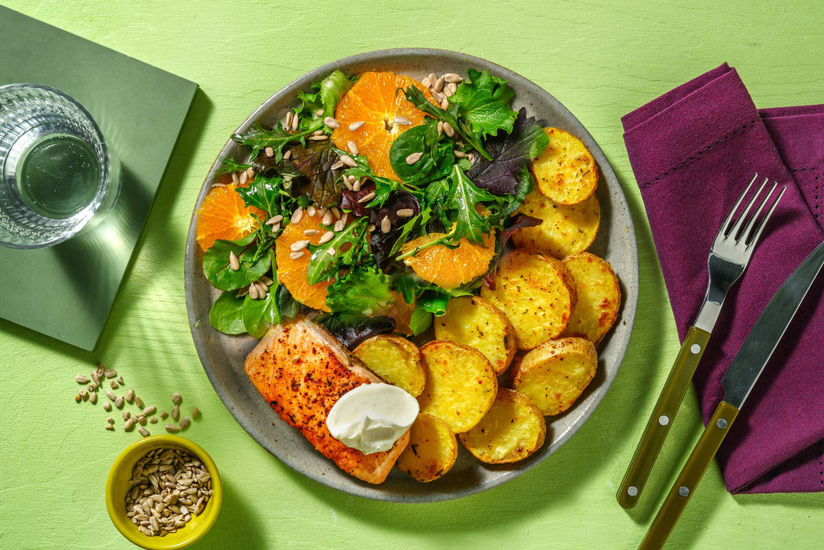 Montreal Steakhouse-Style Salmon